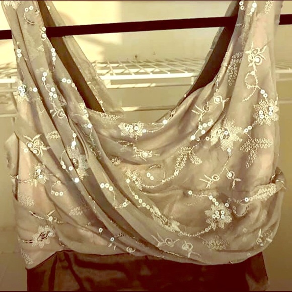 LeChateau Grad/Wedding/Special Occassion Dress SzL - Picture 1 of 3